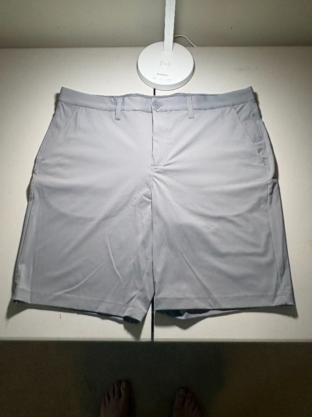 Graham Luxe Grey golf shorts